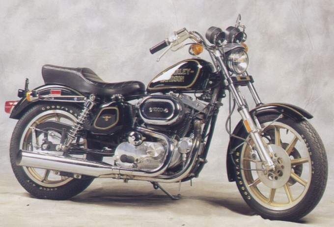 Harley Davidson XLH 1000 Sportster 75 Anniversary